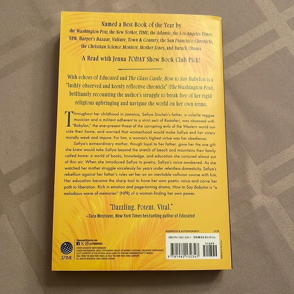 How to Say Babylon by Safiya Sinclair - Picture 2 of 2
